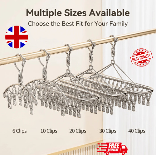 Thickened clips stainless - 40,