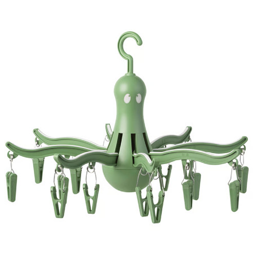 Hanging clothes dryer pegs - hanging,