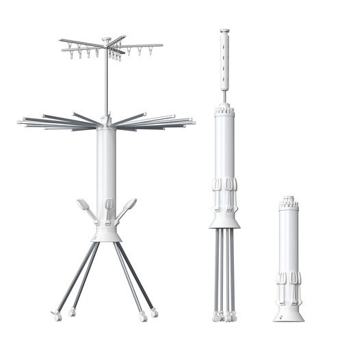 Rotary clothes airer free - clothes,