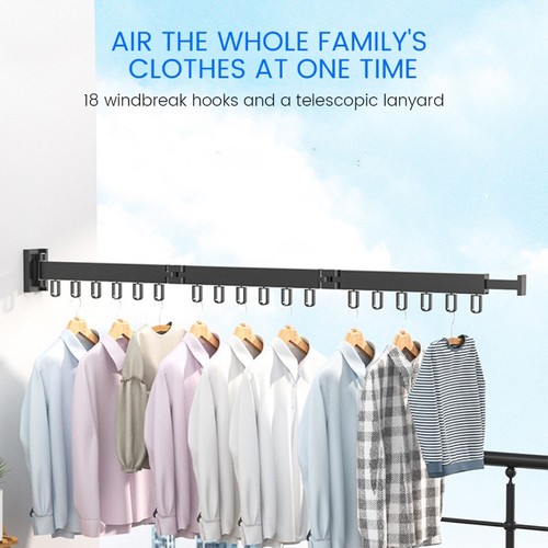 Wall mounted clothes drying - wall,