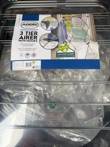 Tier airer with hooks - tier,