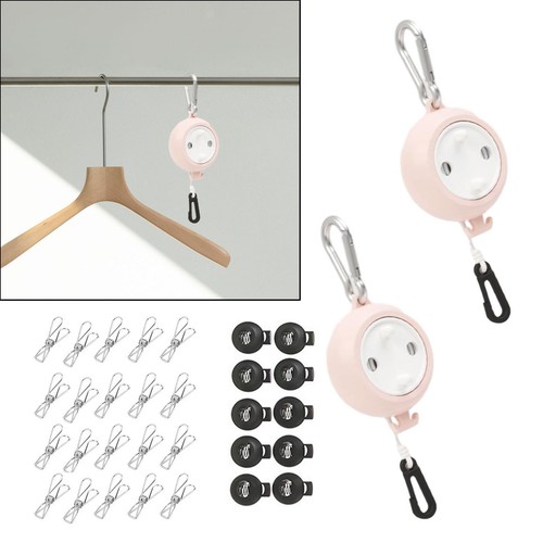 Travel retractable clothes - retractable,