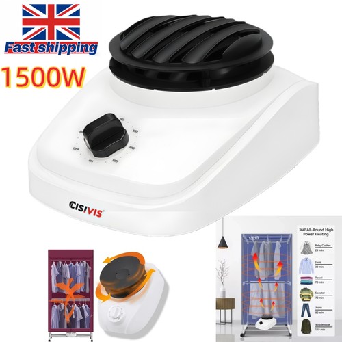 1500w heated clothes dryer - heated,
